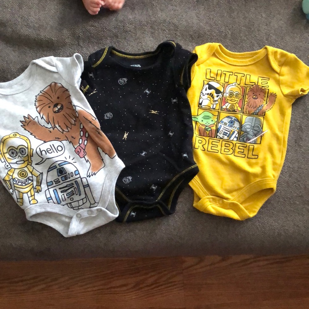 🔺SOLD🔺STAR WARS - 3 PIECE ONSIES
